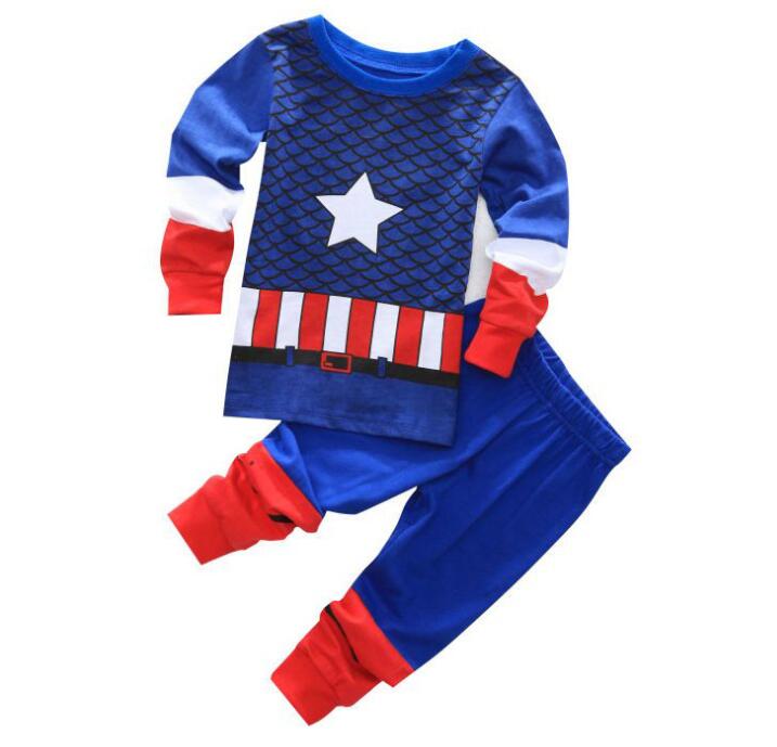 Pyjama Captain America – Pantalon Confortable à Motif Bouclier