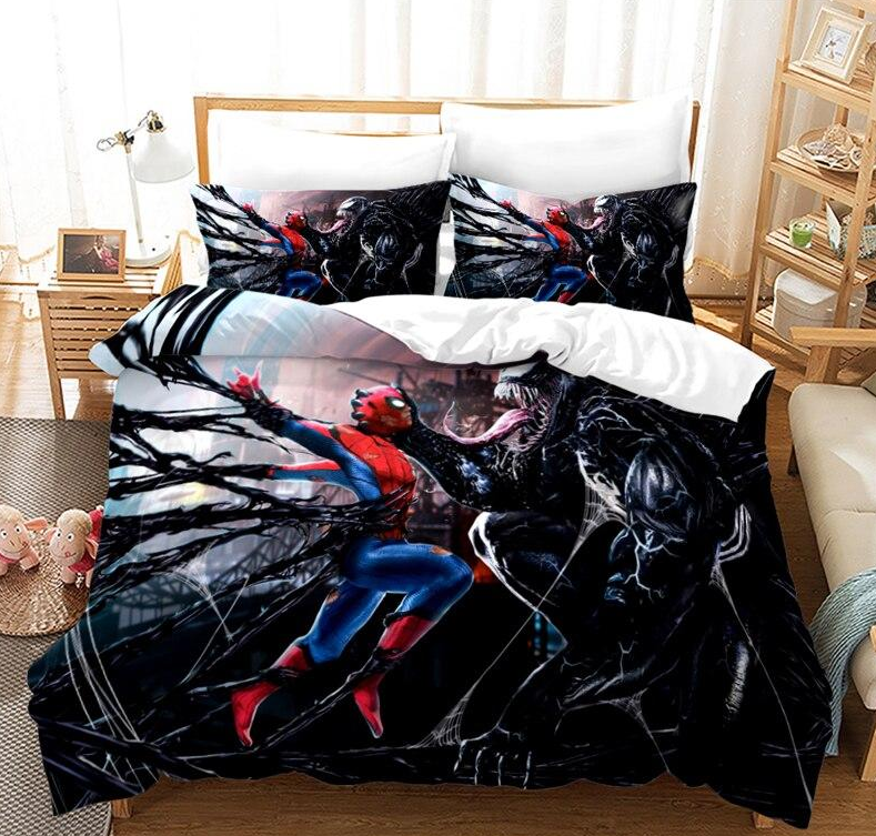 Housse De Couette Disney Marvel Spider Man Combat Venom