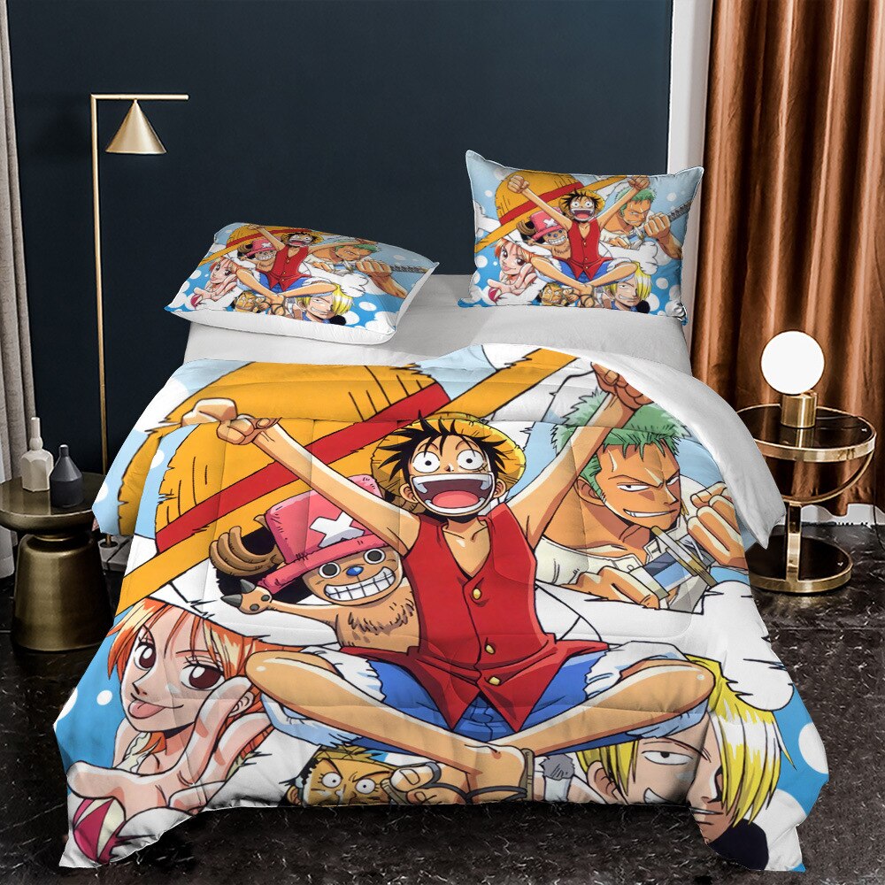 Housse De Couette One Piece Luffy Heureux