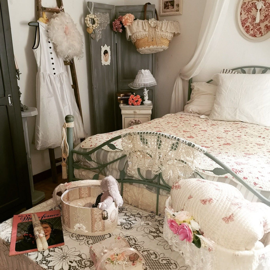 Une chambre shabby chic