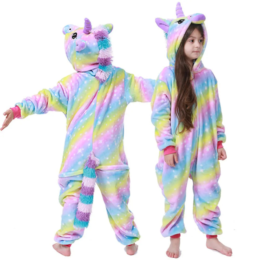 Combinaison Pyjama Licorne pour Petite Fille