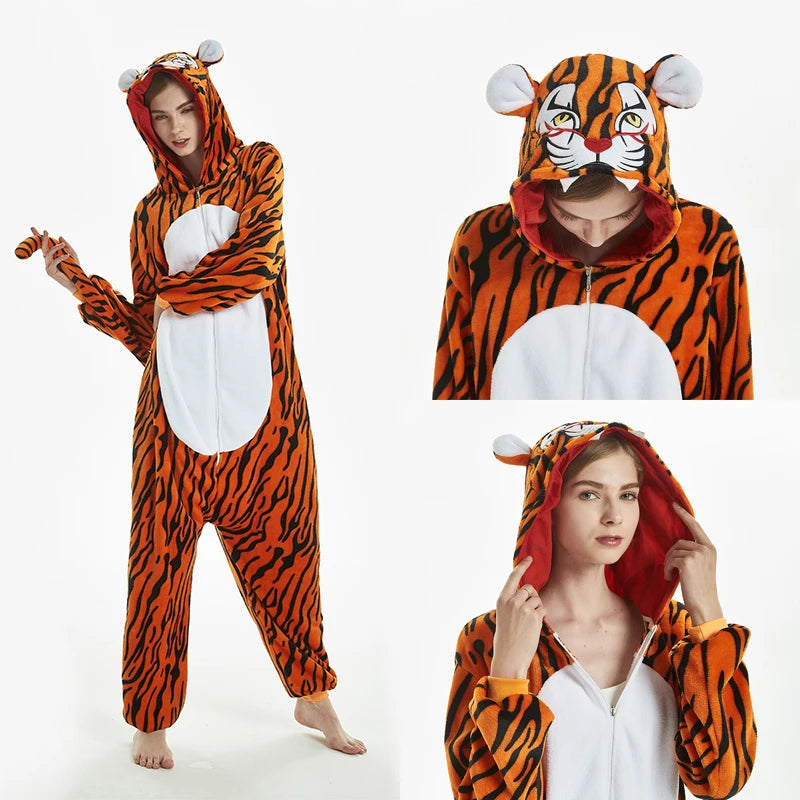 Combinaison Pyjama de Tigre pour Enfant