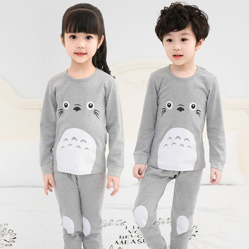 Pyjama Enfant Gris Mignon