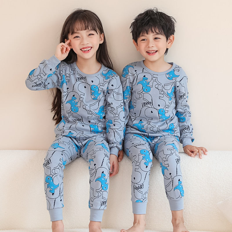 Pyjama Enfant Quatre Saison Petit Dinosaure
