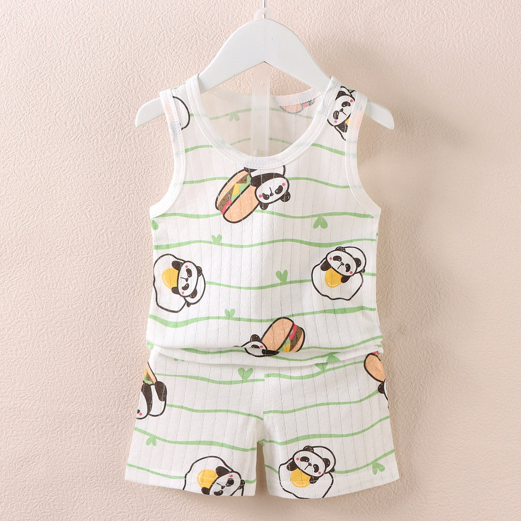 Pyjama Été Panda pour Bébé 