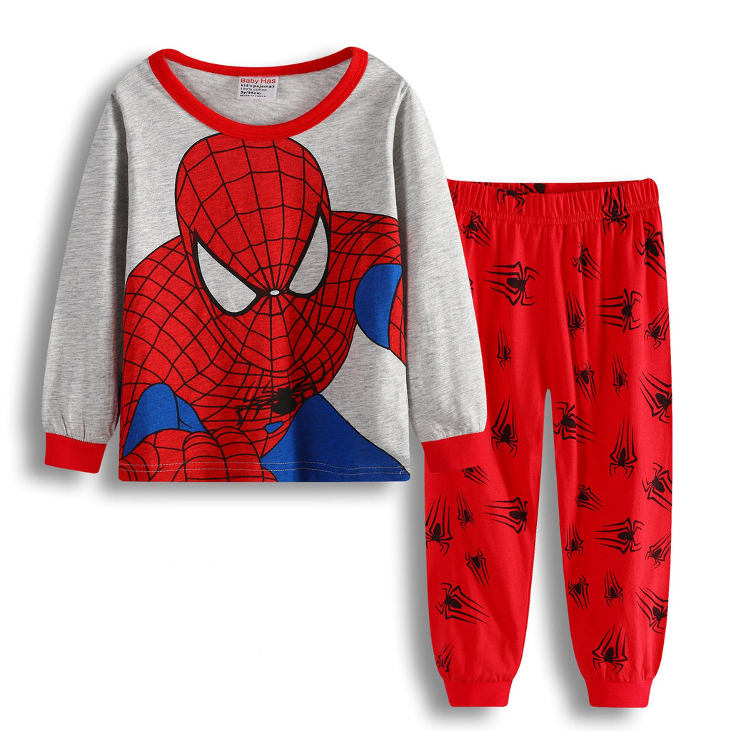 Pyjama Gris et Rouge Spider-Man