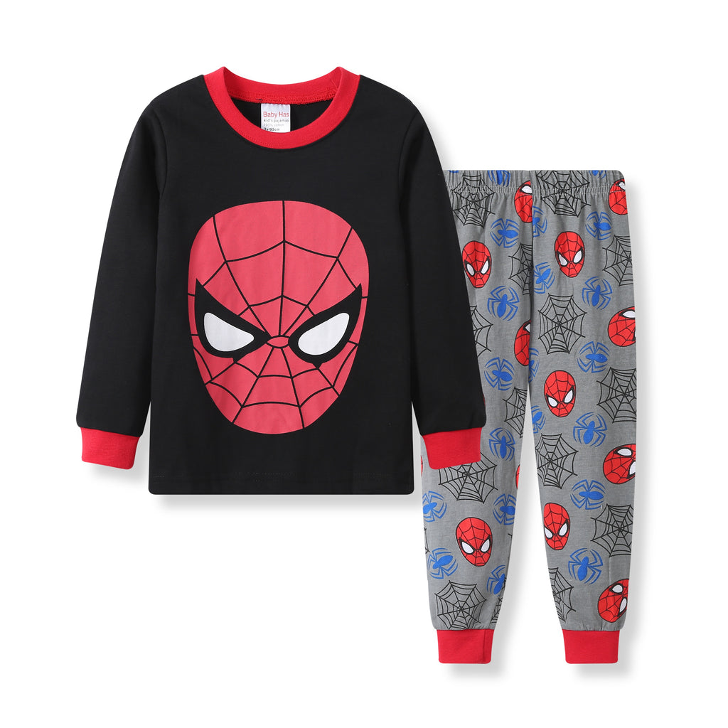 Pyjama Noir d'Hiver Spider-Man