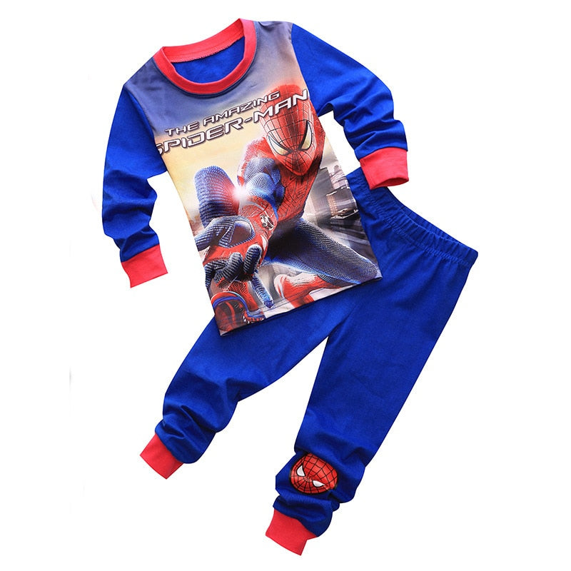 Pyjama Pantalon Bleu Spider-Man