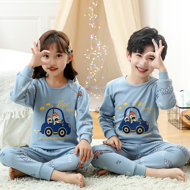 Pyjama Petite Voiture pour Enfant 100% Coton