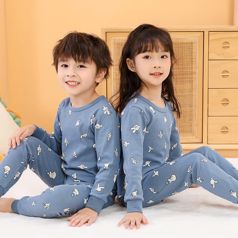 Pyjama Quatre Saisons Bleu pour Enfant