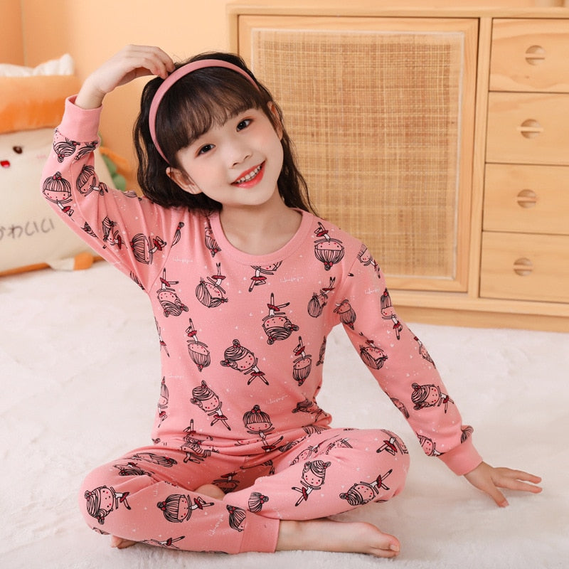 Pyjama Rose Mignon pour Petite Fille