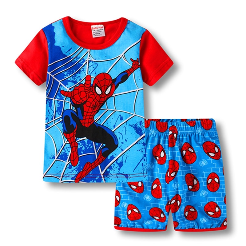 Pyjama Short Petit Garçon Spider-Man