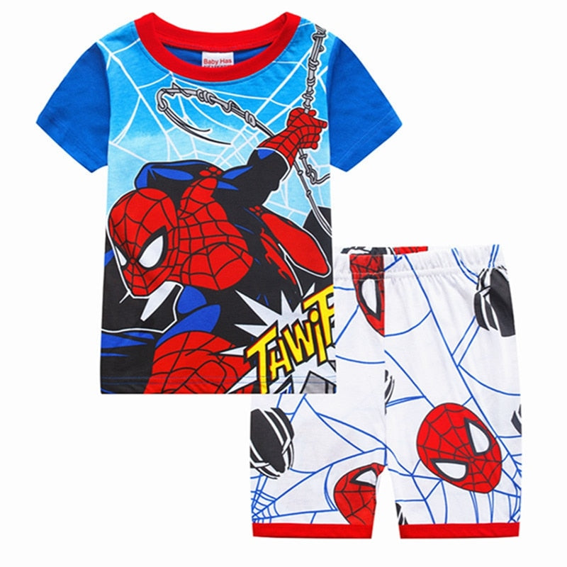 Pyjama Sort Spider-Man pour Enfant