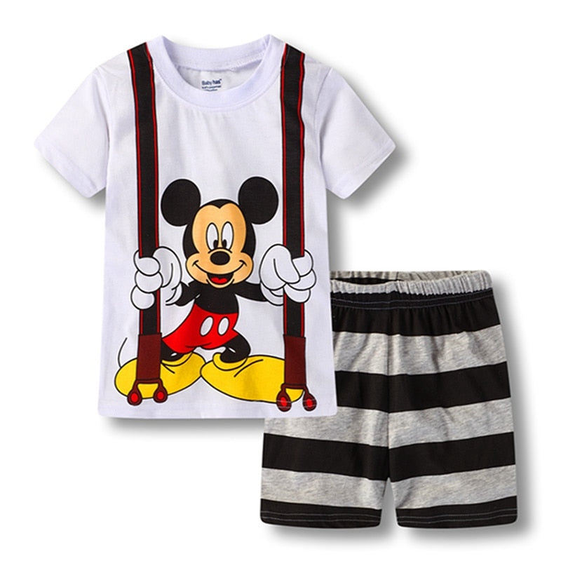 Pyjama d'Été Mickey pour Enfant