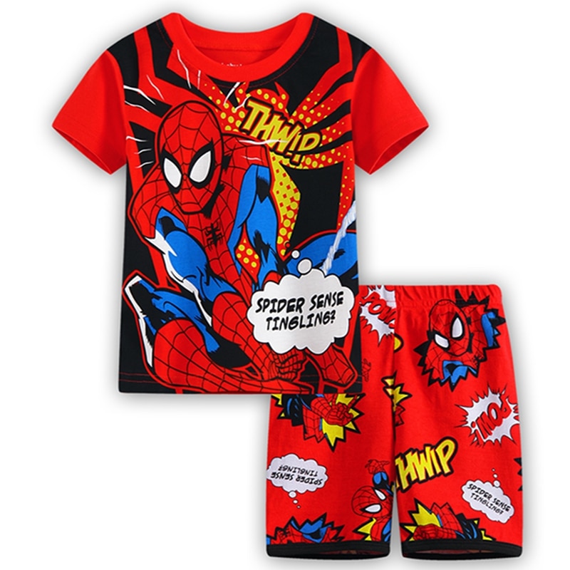 Pyjama d'Été Spider-Man Style BD