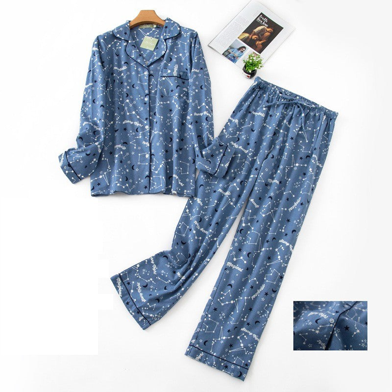 Pyjama pour Femme Bleu Système Stellaire