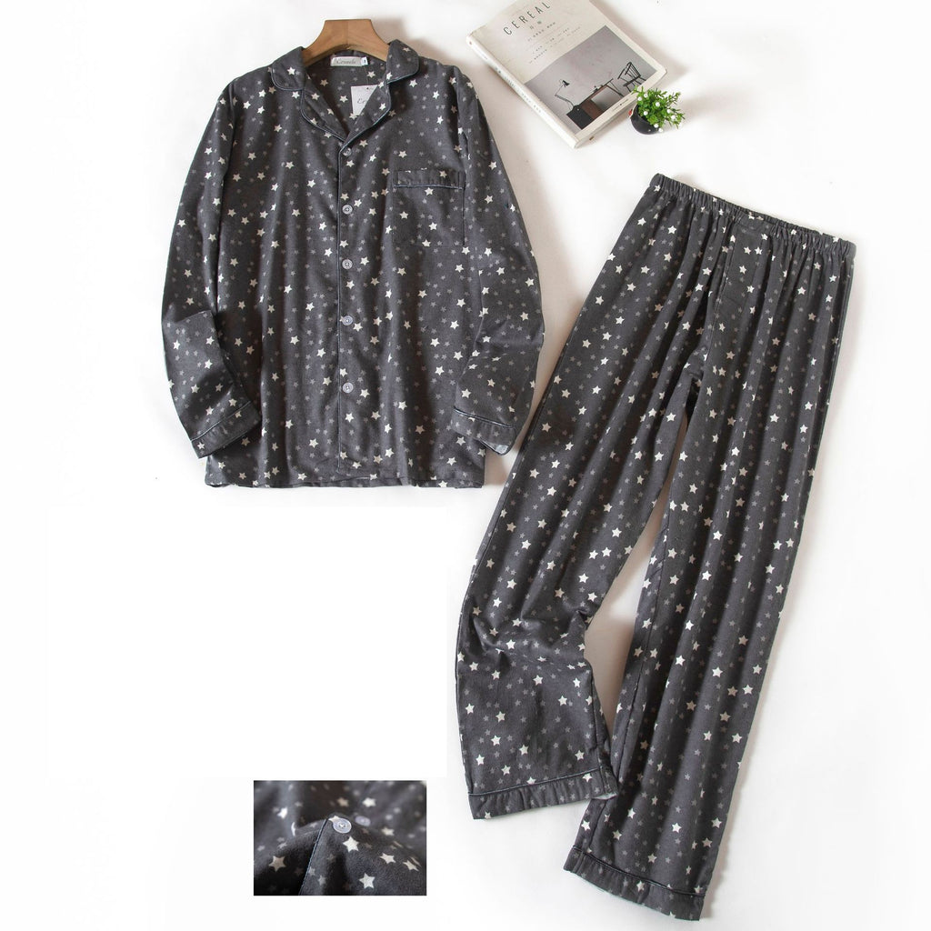 Pyjama pour Homme Noir à Étoiles