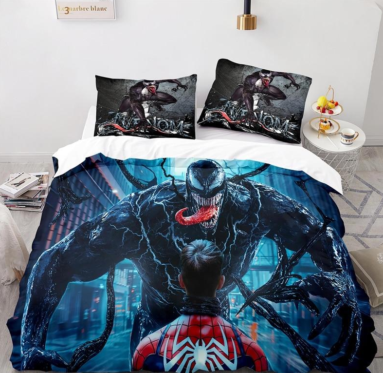 Housse De Couette Venom Contre Spider Man