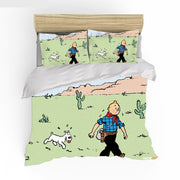 Housse De Couette Tintin En Amérique