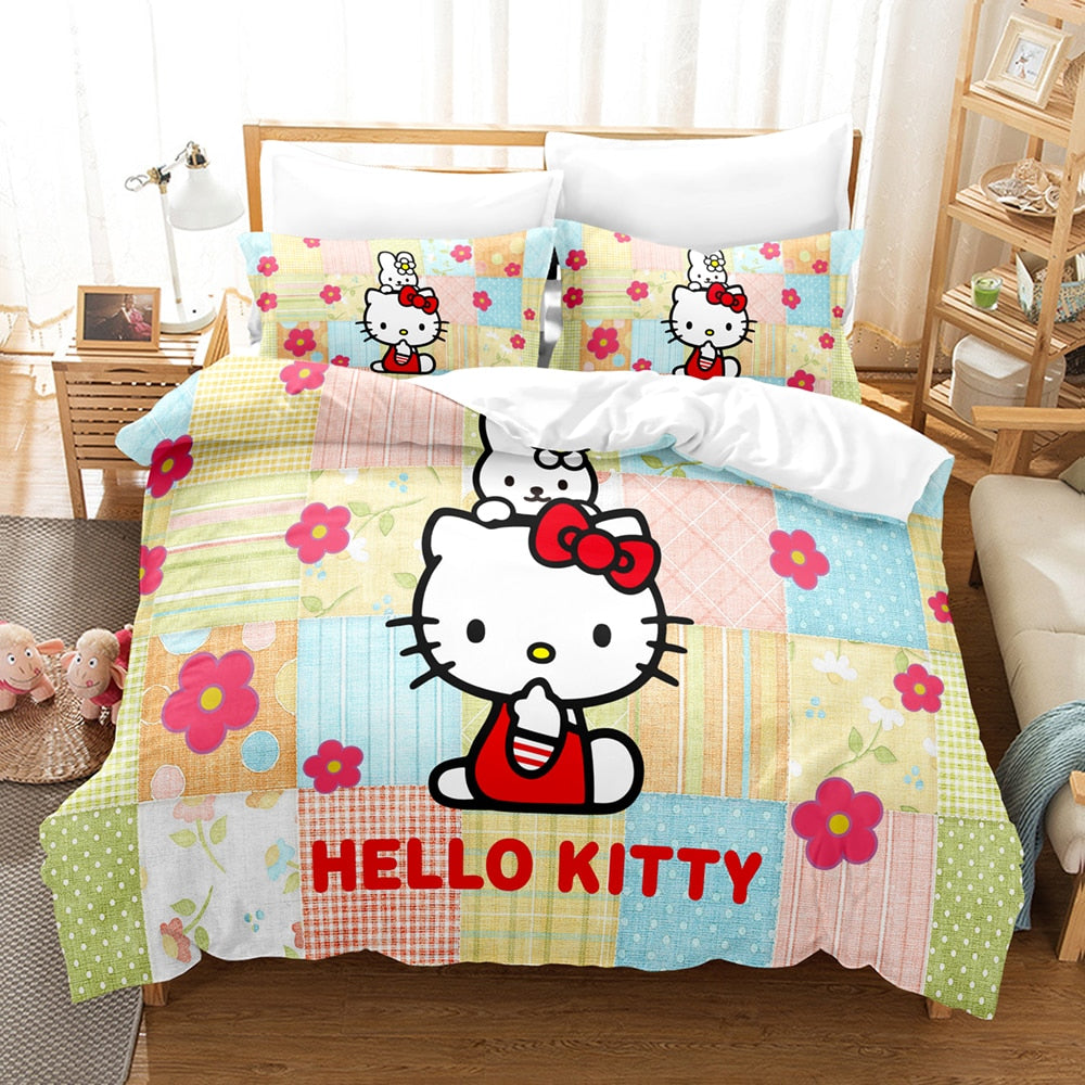 Housse De Couette Hello Kitty Patchwork