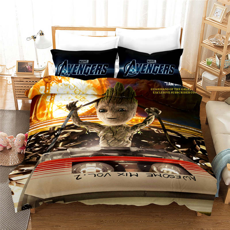 Housse De Couette Disney Marvel Groot Housse De Couette Disney Marvel Groot