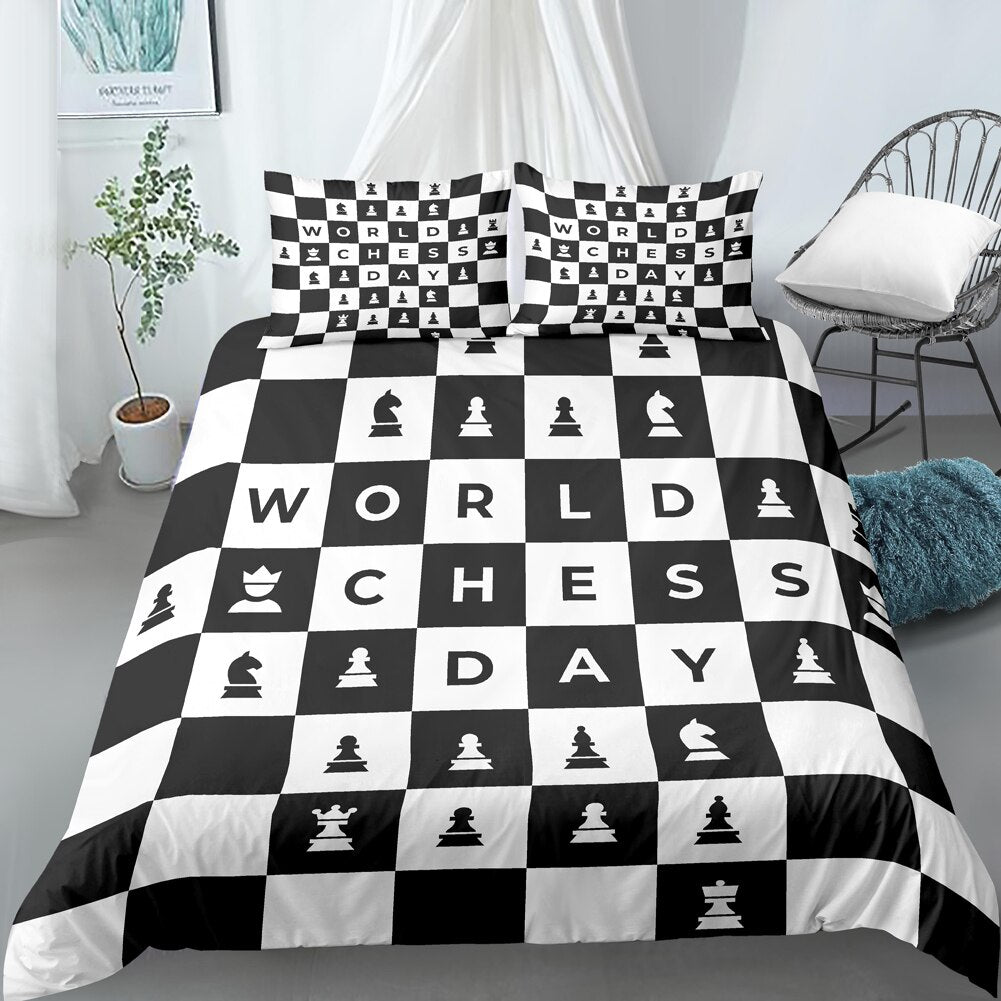 Housse De Couette World Chess Day