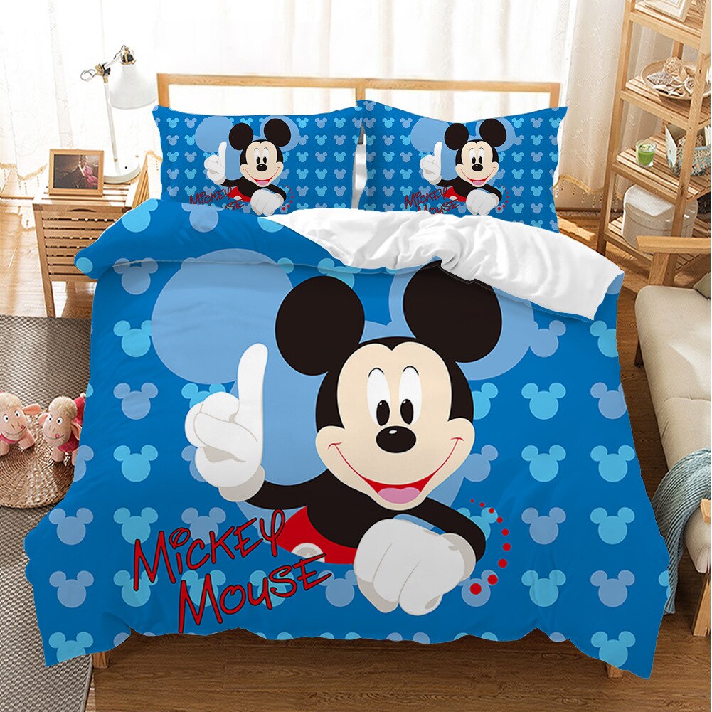 Dessus De Couette Appliqué Mickey Mouse – 42 X 53 Cm – Fait Main Non Fini