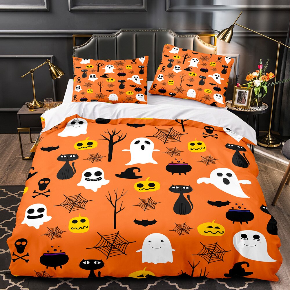 Couette Hello Kitty Halloween - Queen - Neuve Avec étiquettes - Déco Chambre